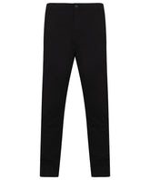 Stretch chinos with flex waistband